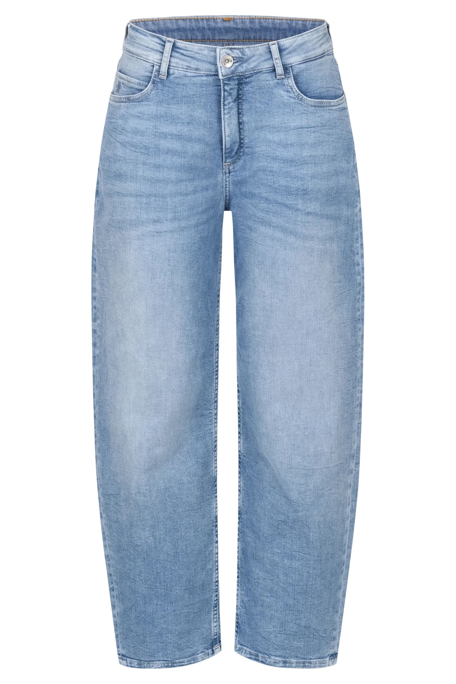 Hollowman-Fotografie Denim: Jeans und Denim-Jacken mit sichtbarer Waschung und Nahtbild