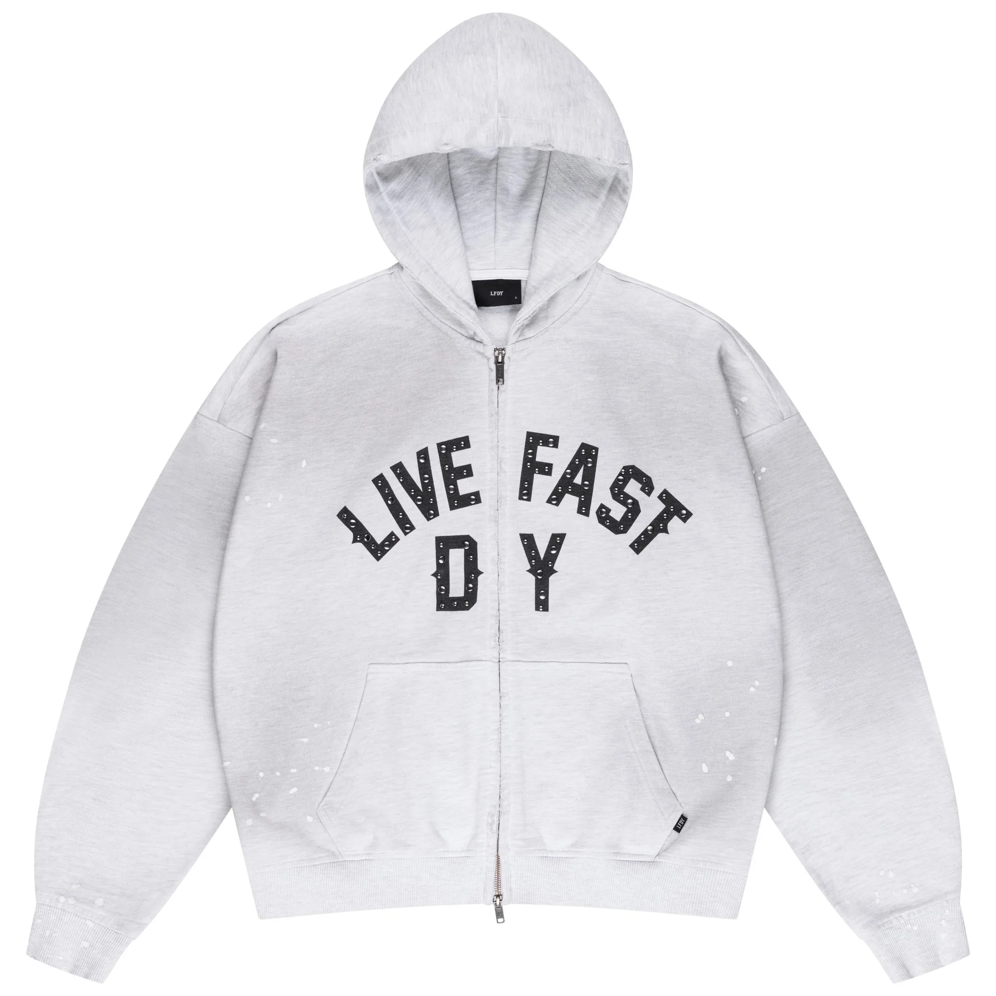 Legeware-Aufnahme von Kleidung auf weißem Hintergrund – professionelle Lay-Down-Fotografie