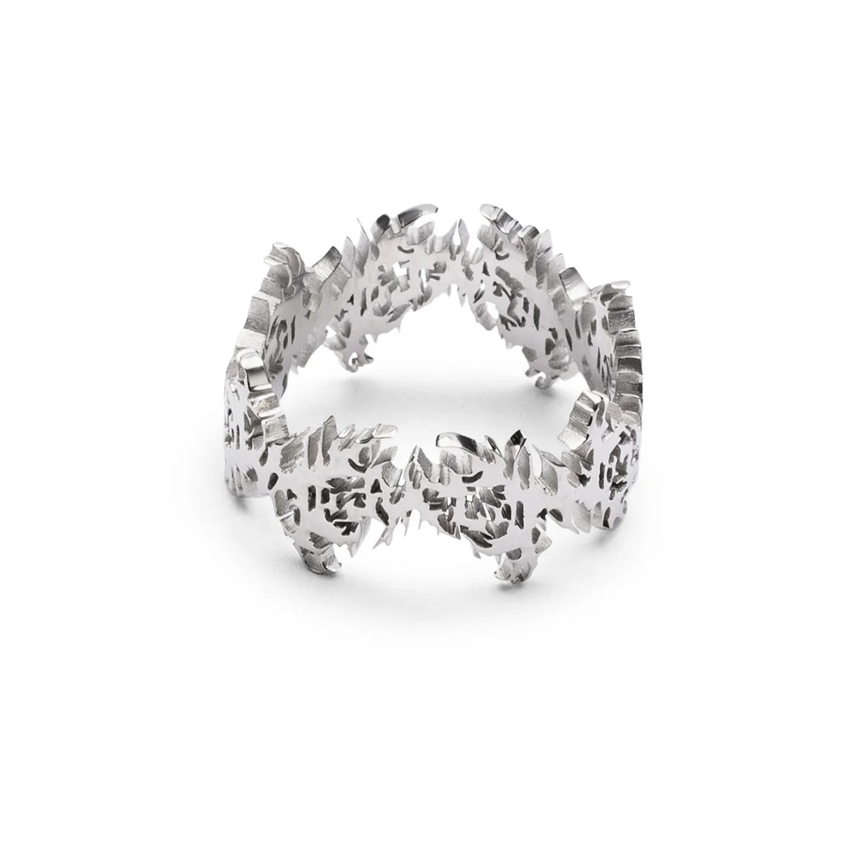 Ring auf weißem Hintergrund – klassische Schmuck-Produktfotografie